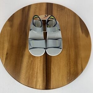 New Little Kids See Kai Run Logan Gray Beach Casual Sandals Shoes Size 10 C NWOB